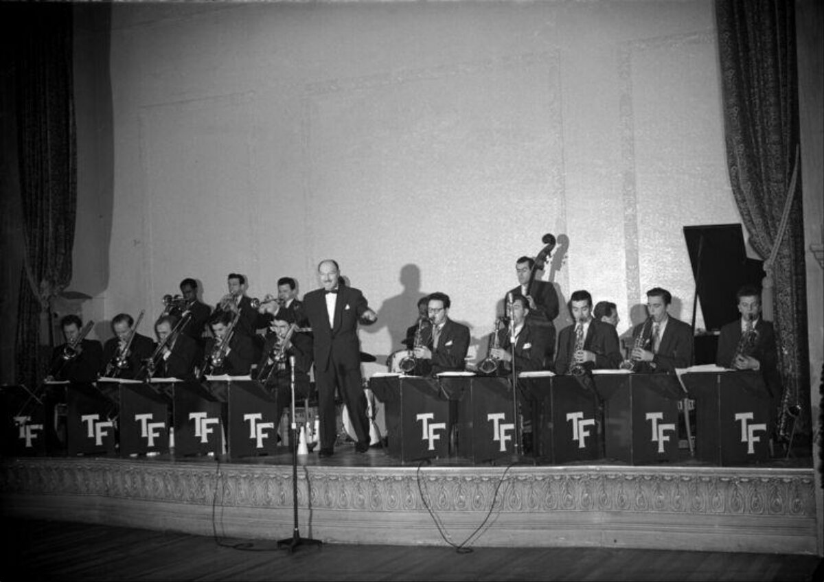 Big Band Concert on Stage