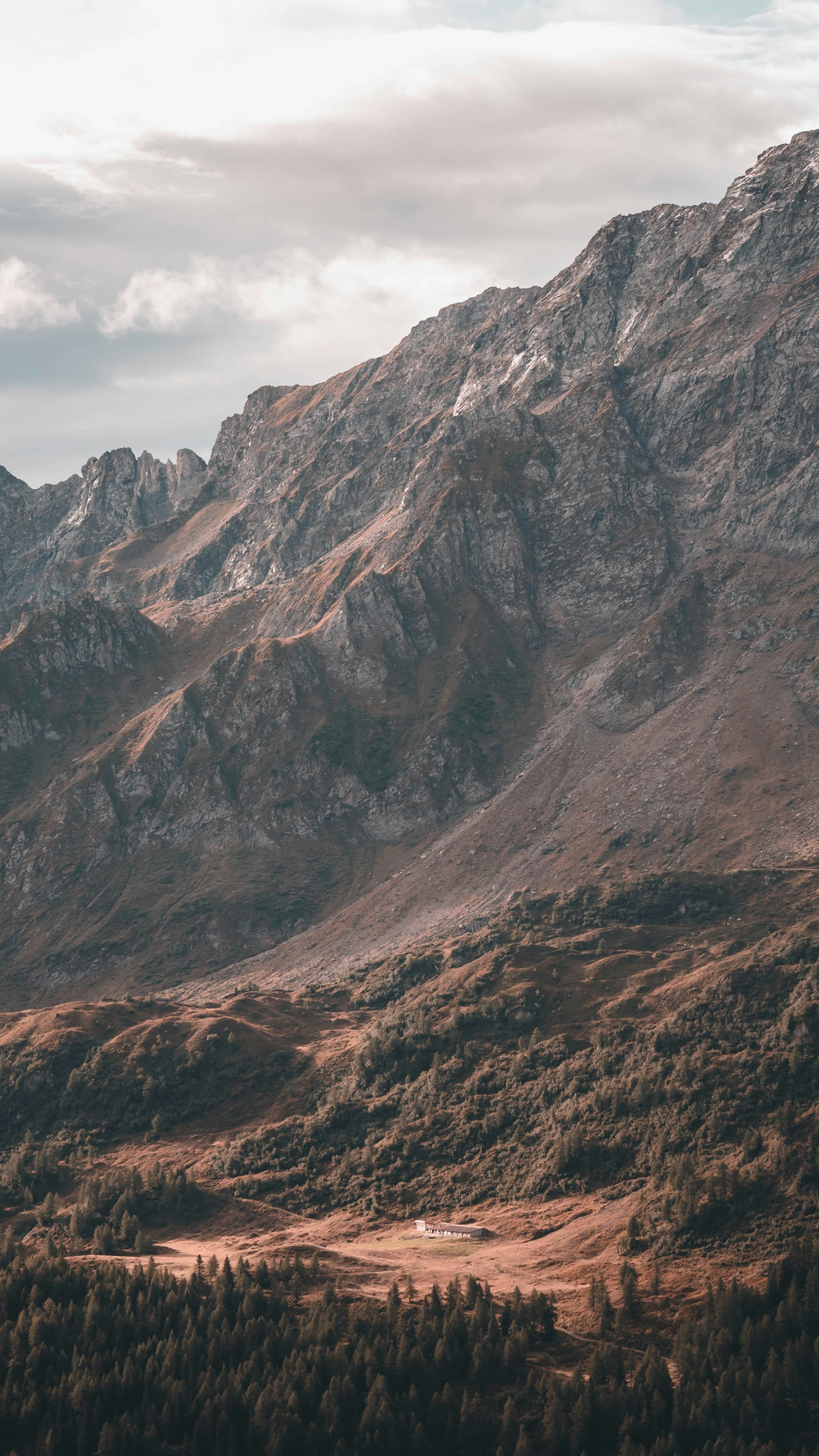 Autumn Mountain Valley Landscape