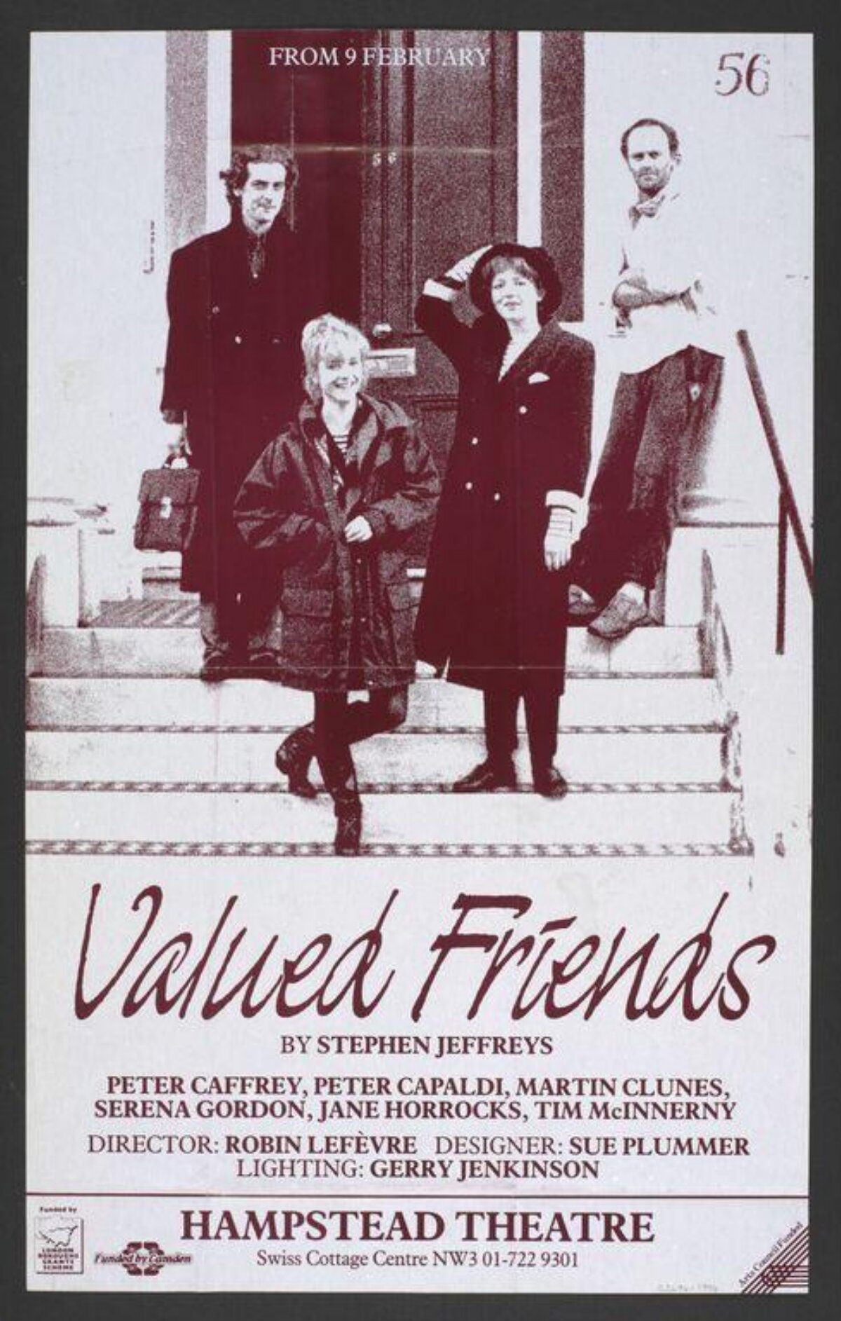 Valued Friends Theatre Poster