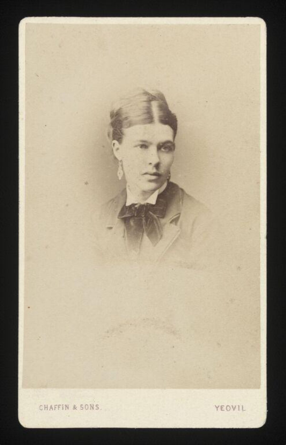 Vintage Portrait of a Victorian Woman