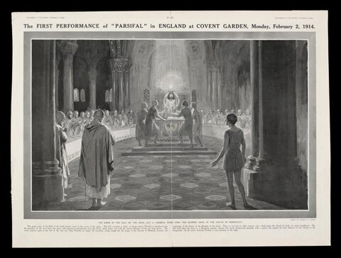 1914 First Parsifal Performance Illustration