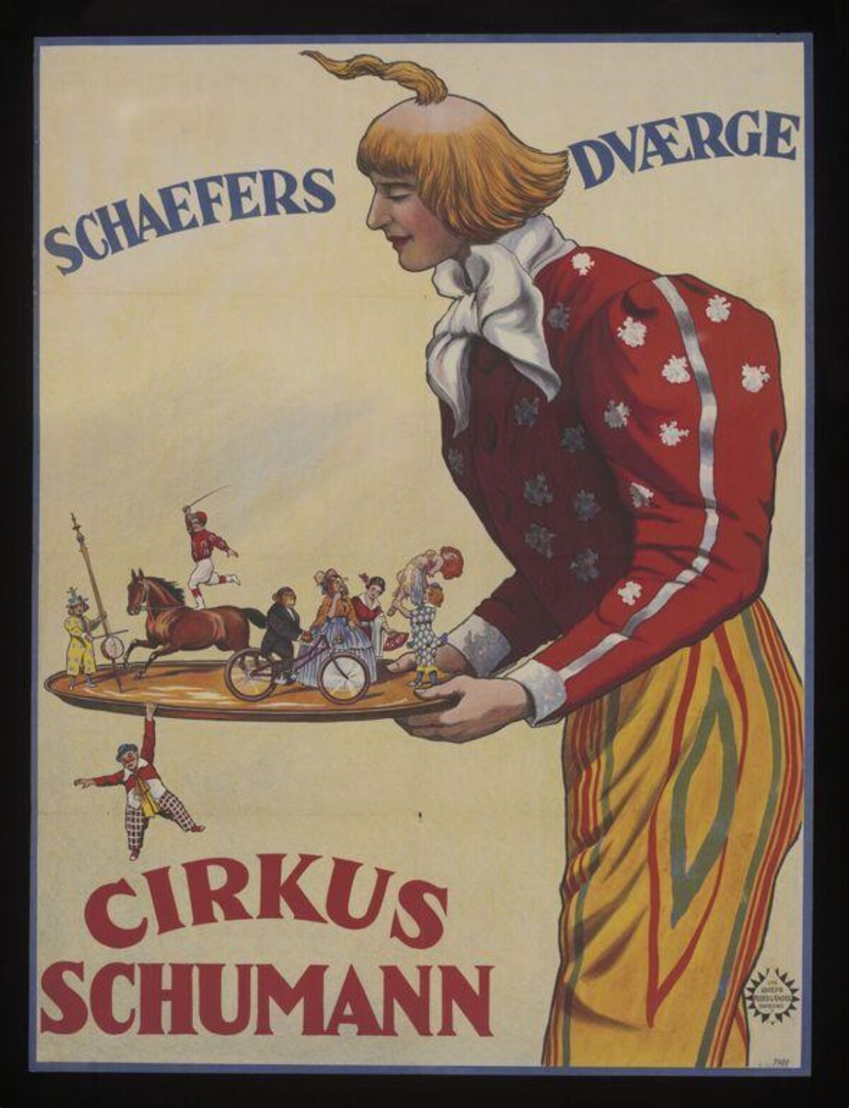 Cirkus Schumann Vintage Circus Poster
