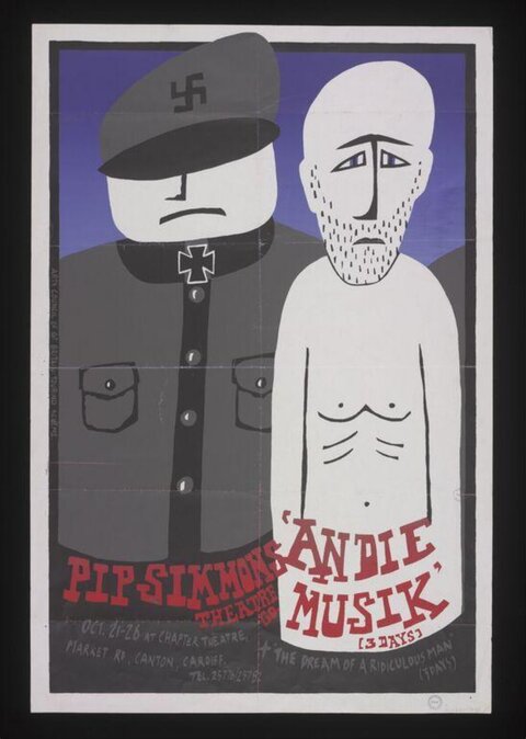 Theatre Poster for 'Andie Musik'