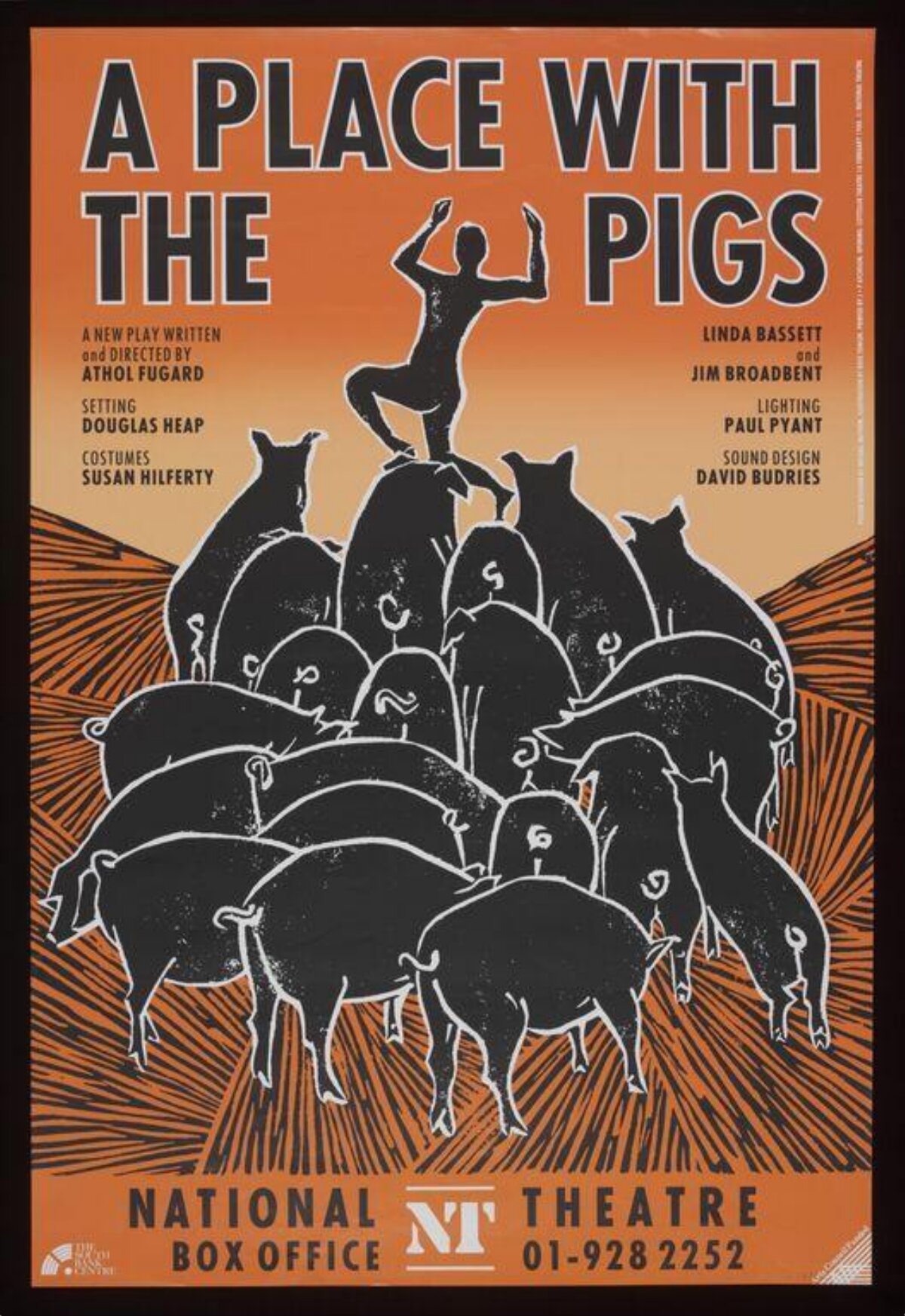 A Place With The Pigs Play Poster