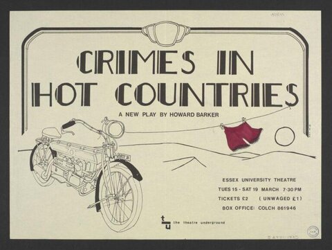 Crimes in Hot Countries Play Poster
