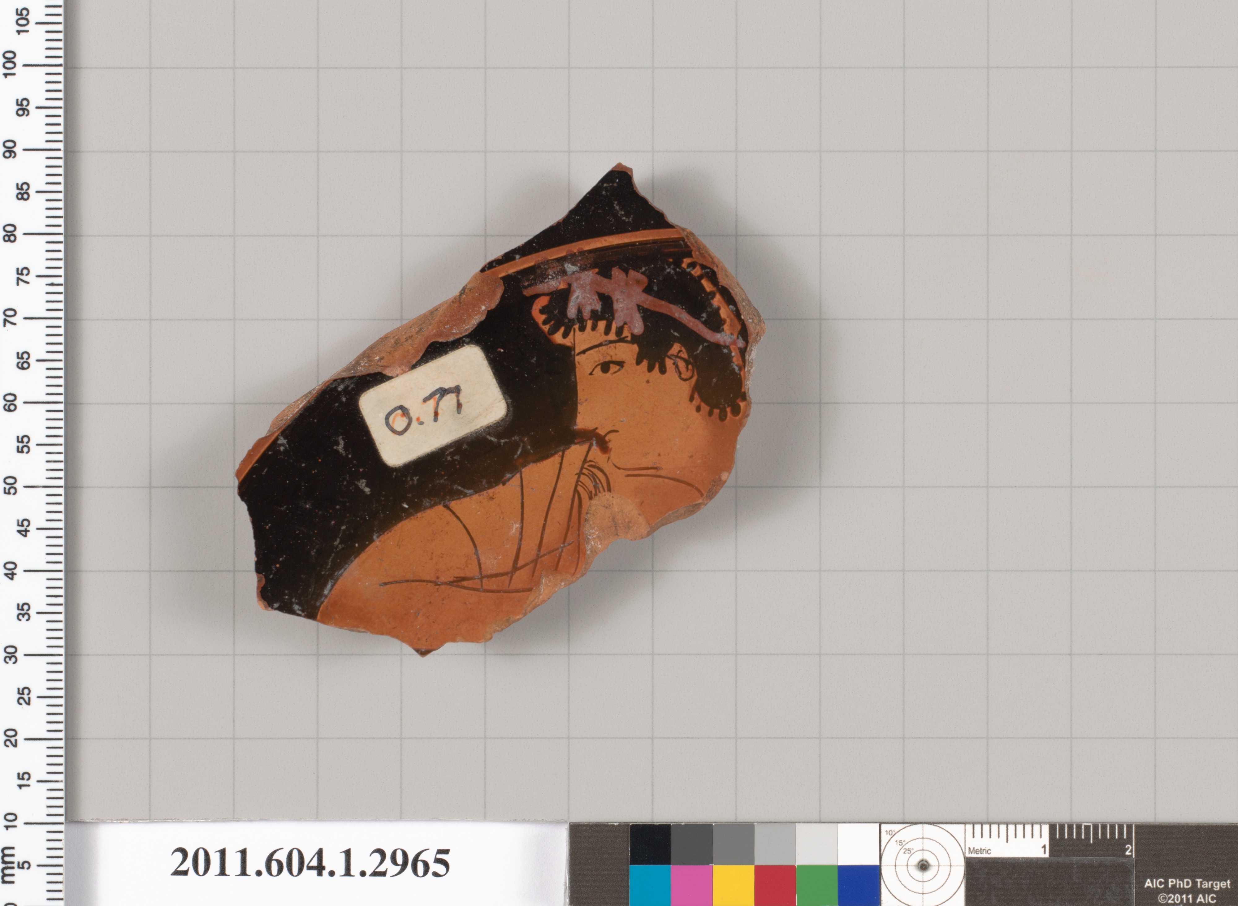 Ancient Greek Pottery Fragment
