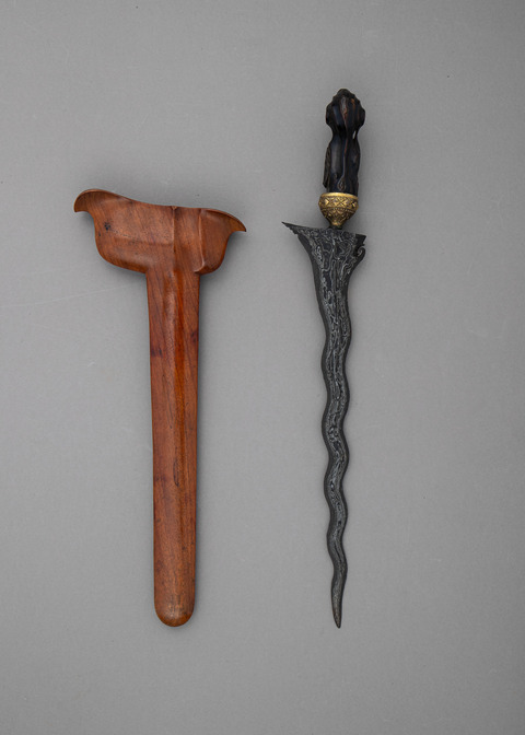 Indonesian Kris Dagger and Sheath