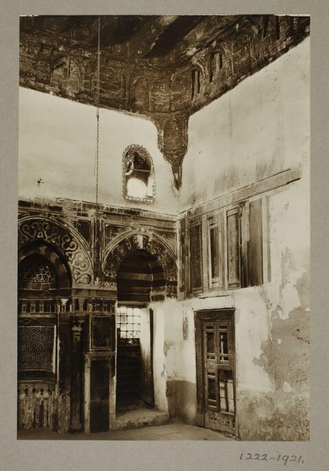 Old Photo of Historic Islamic Interior