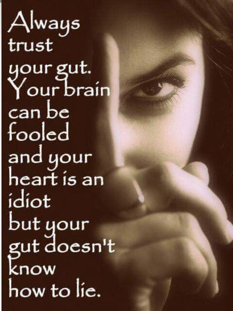 Motivational Quote on Trusting Your Gut