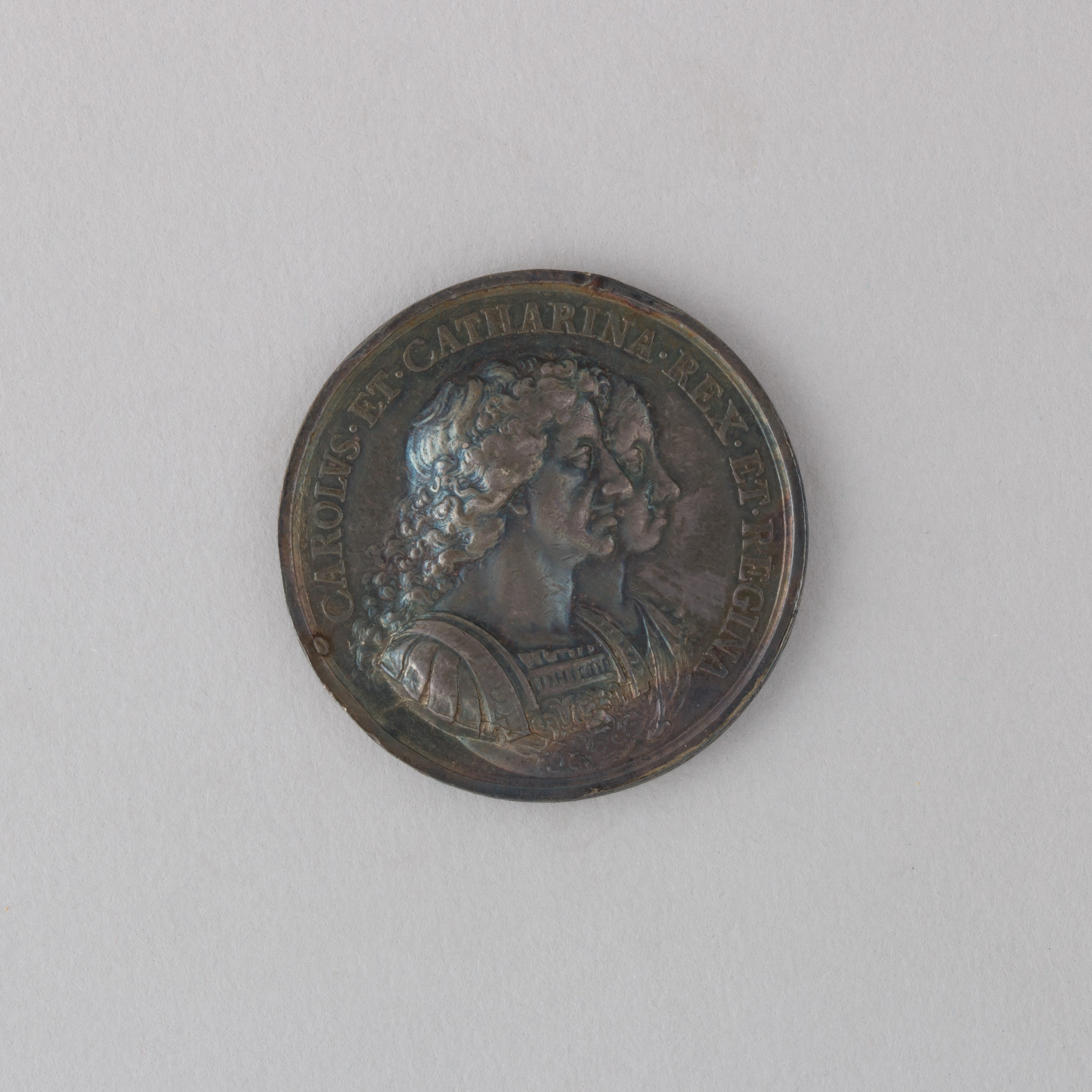 Antique Charles and Catherine Commemorative Medal