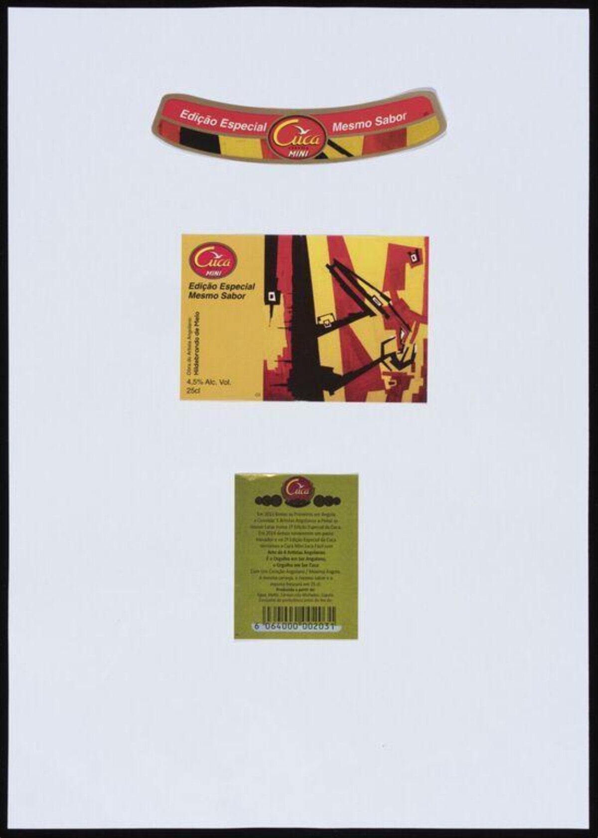 Cuca MINI Special Edition Beer Labels