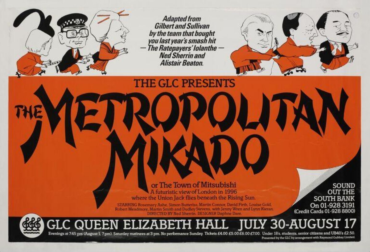 The Metropolitan Mikado Poster