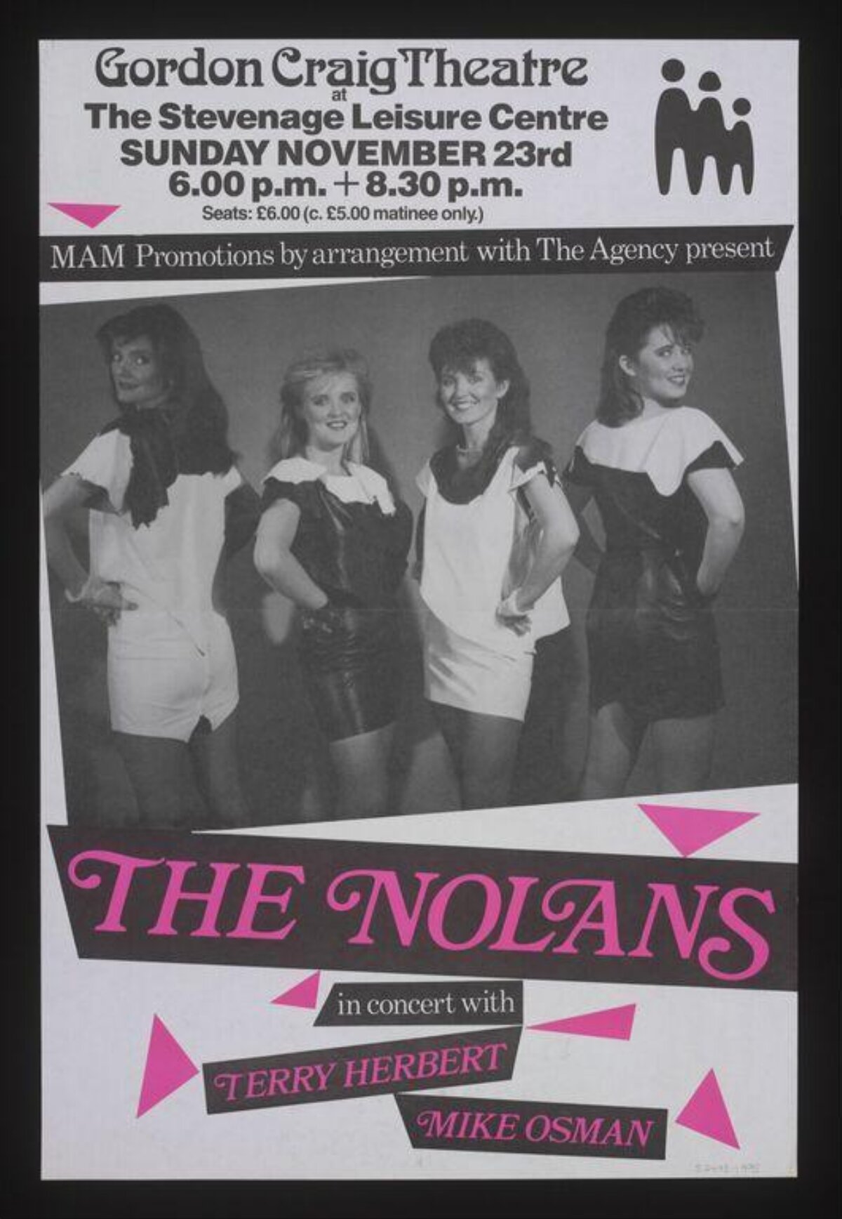 The Nolans Concert Poster