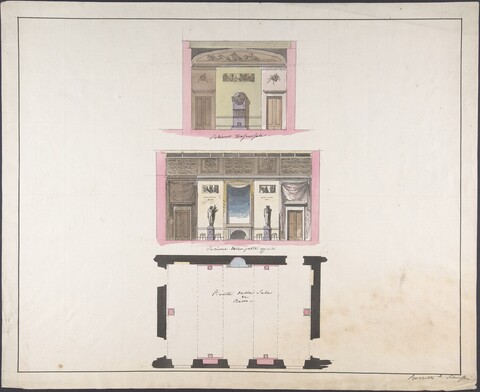 Architectural Drawing of a Room