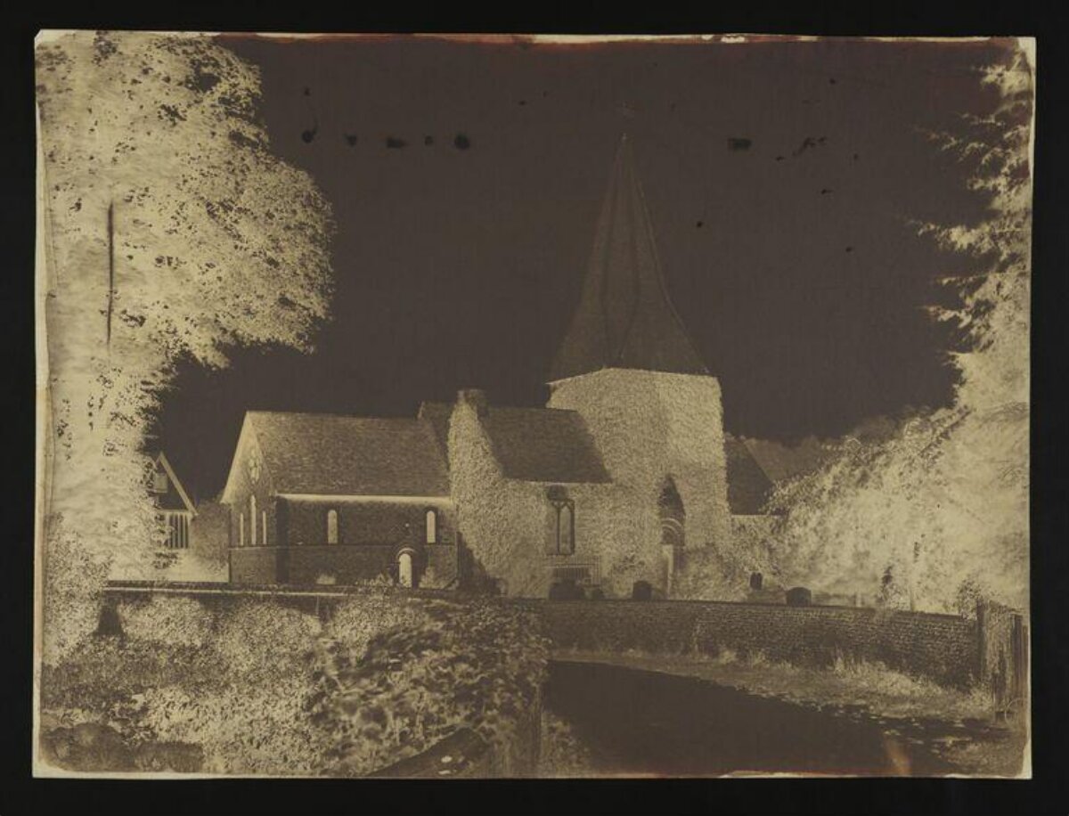 Vintage Country Church View — Scenery