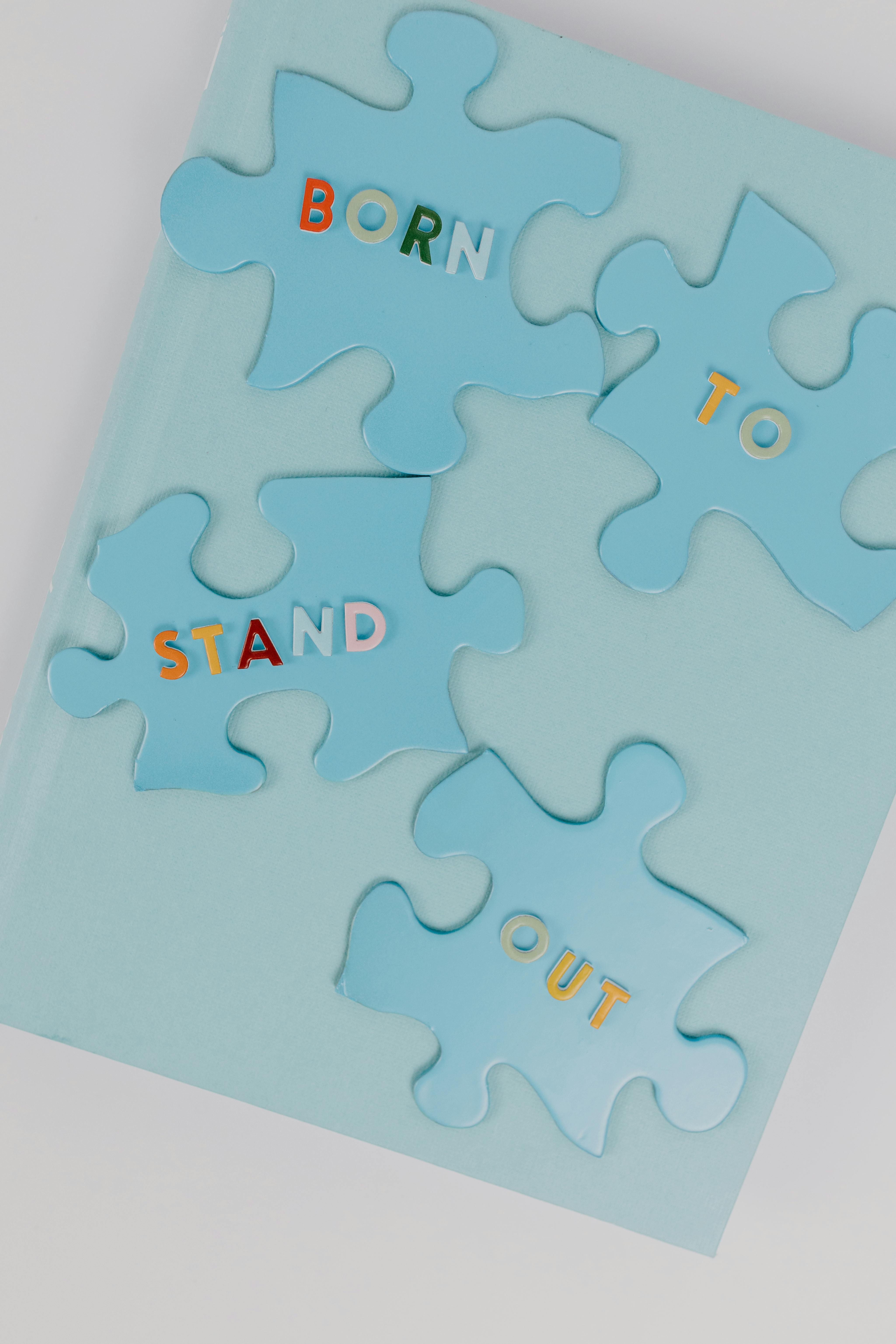 Born To Stand Out Puzzle Art