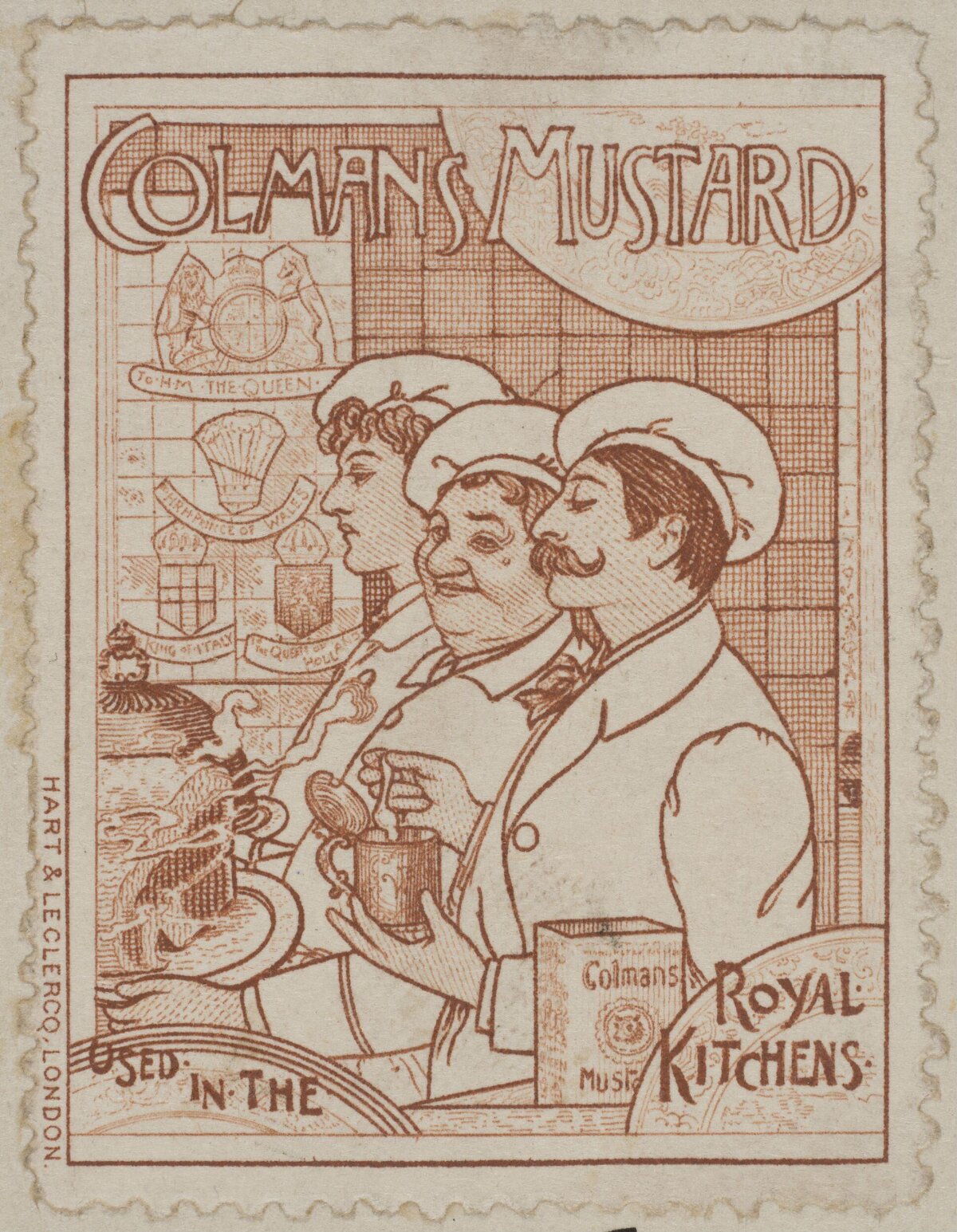 Vintage Colman's Mustard Advertisement