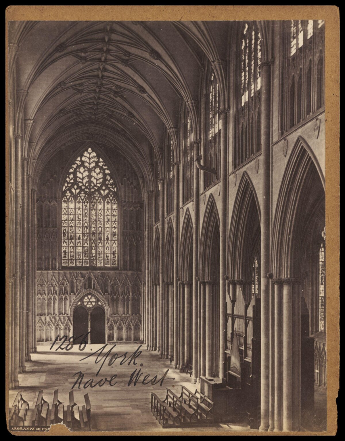 York Cathedral West Nave Interior