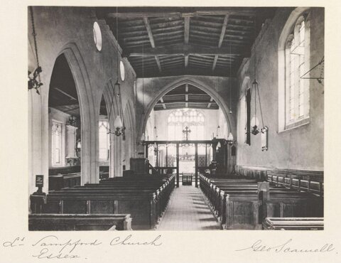 Little Sampford Church Interior