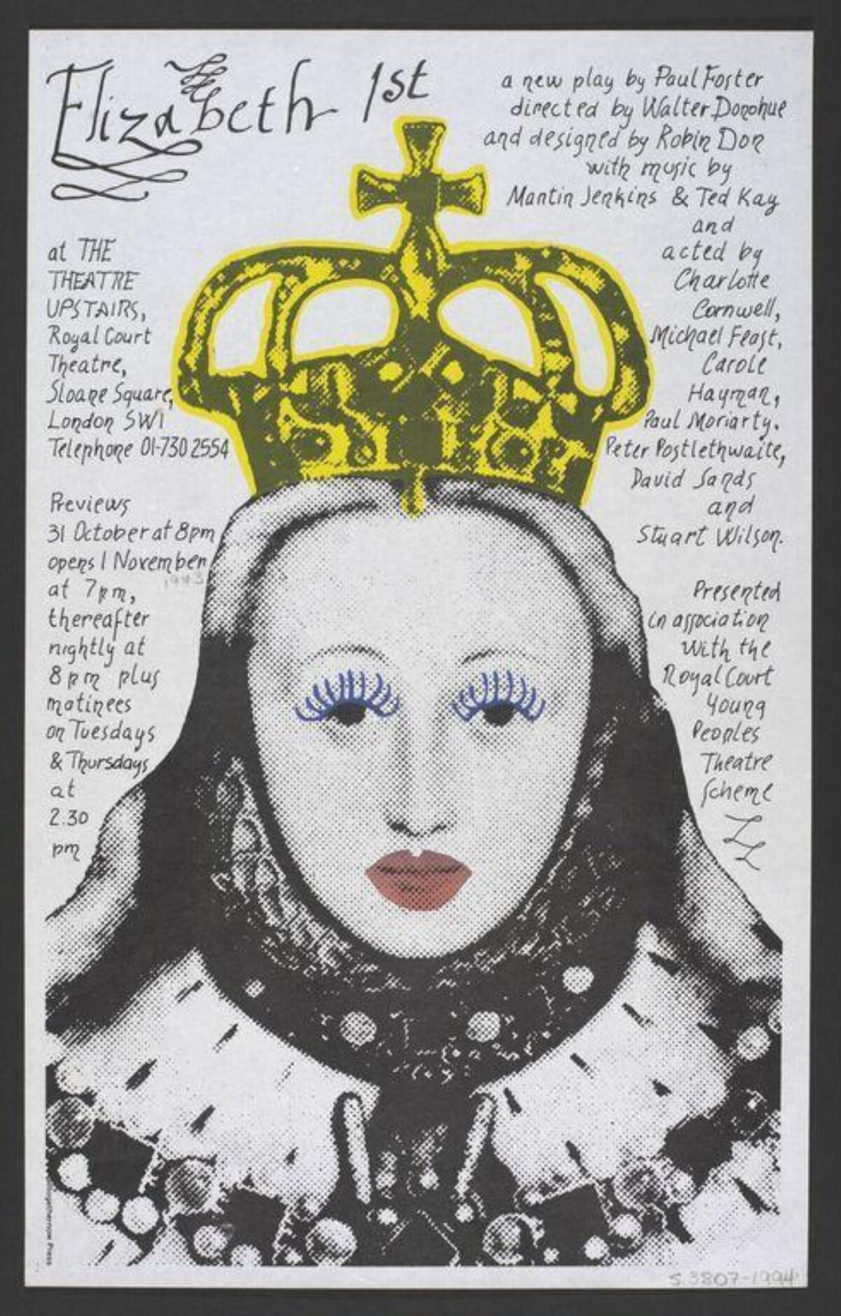 Elizabeth 1st Play Poster