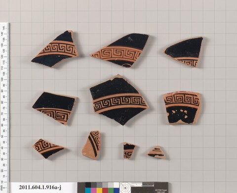 Ancient Painted Pottery Shards