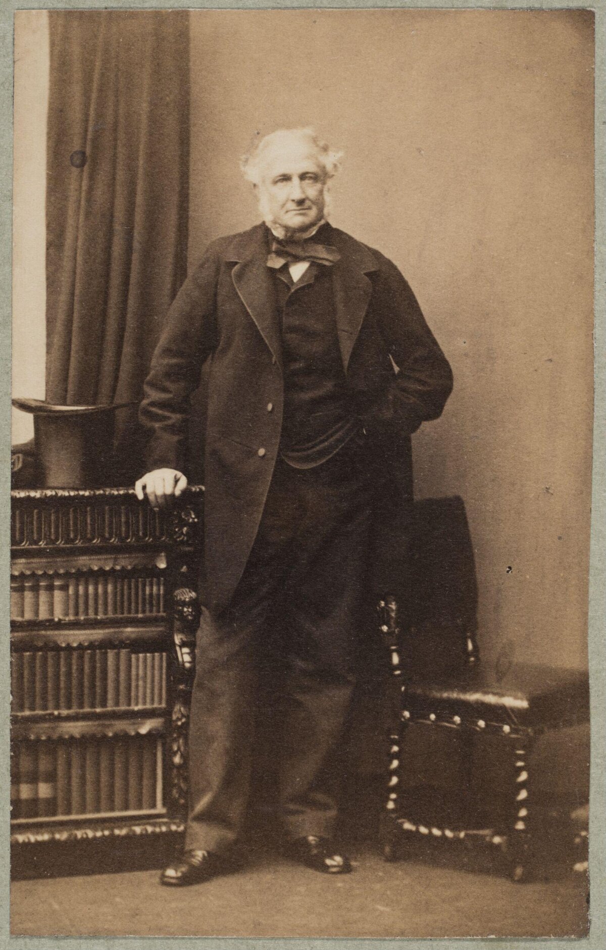 Victorian Elderly Gentleman Studio Portrait