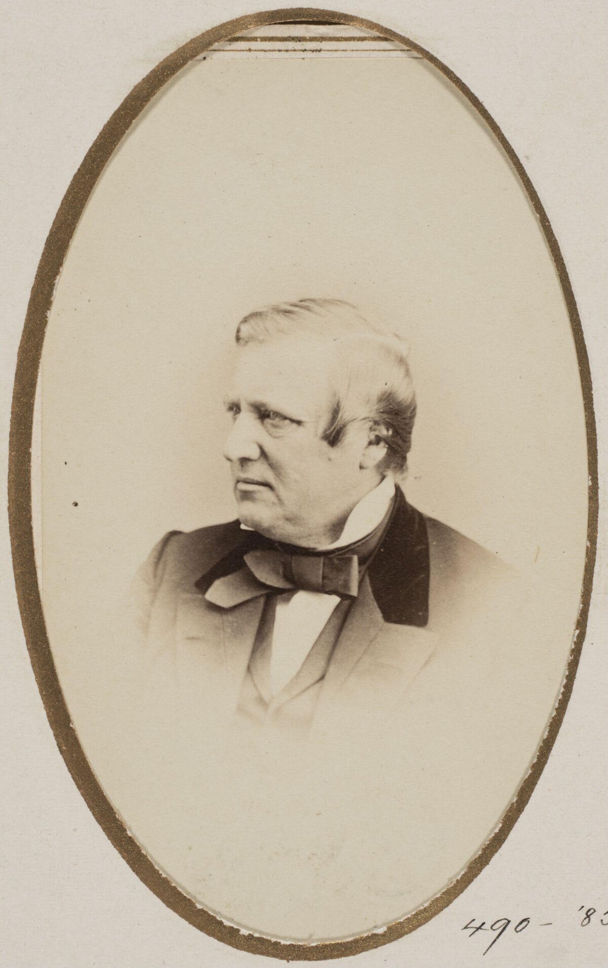 19th Century Oval Portrait of a Gentleman