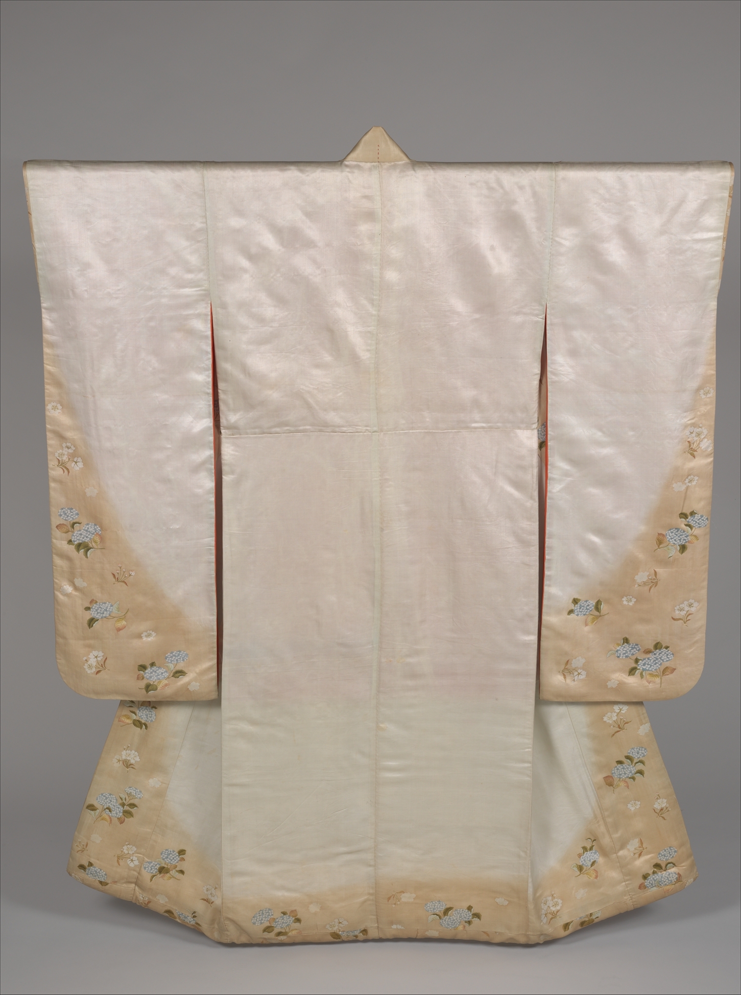 Traditional Embroidered Japanese Kimono