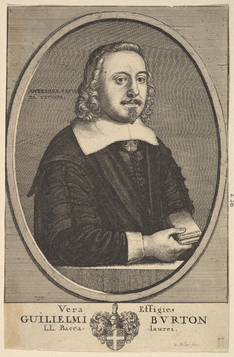 Engraved Portrait of William Burton
