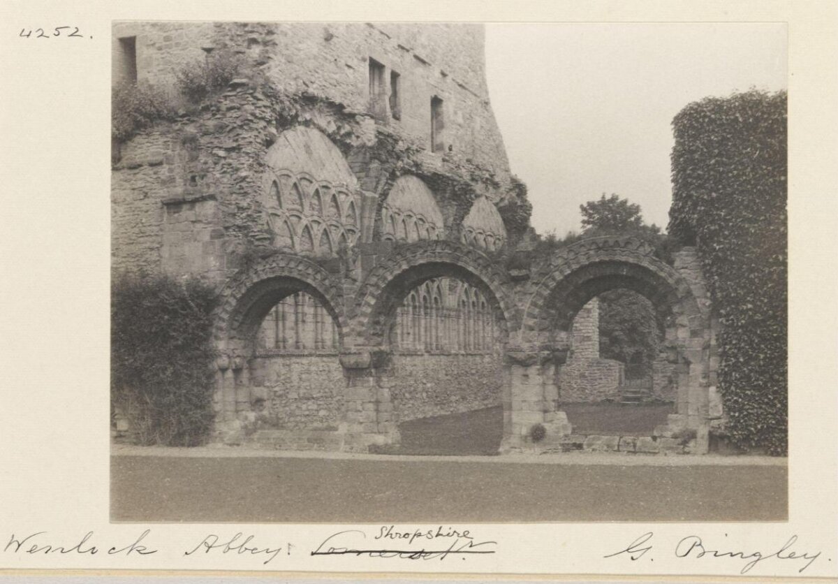 Wenlock Abbey Ruins