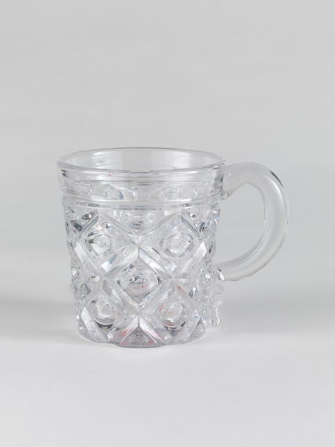 Cut Crystal Glass Mug