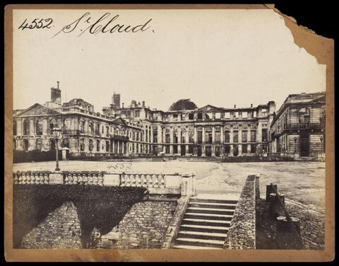 Ruined Saint-Cloud Palace