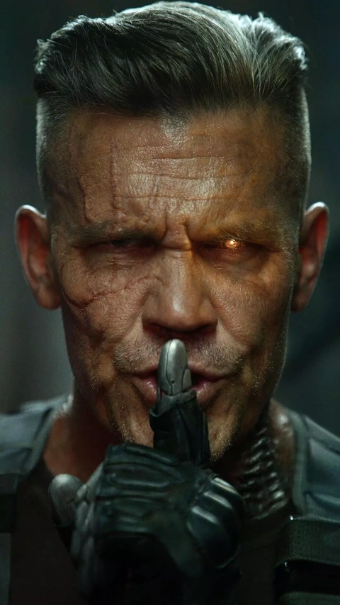Cable Doing Shush Gesture