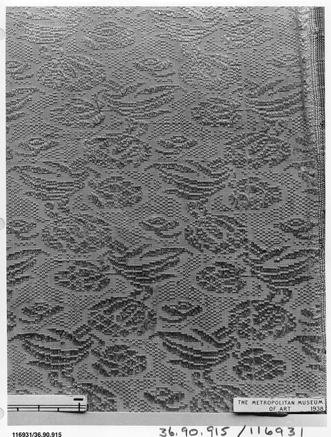 Patterned Antique Woven Textile Sample