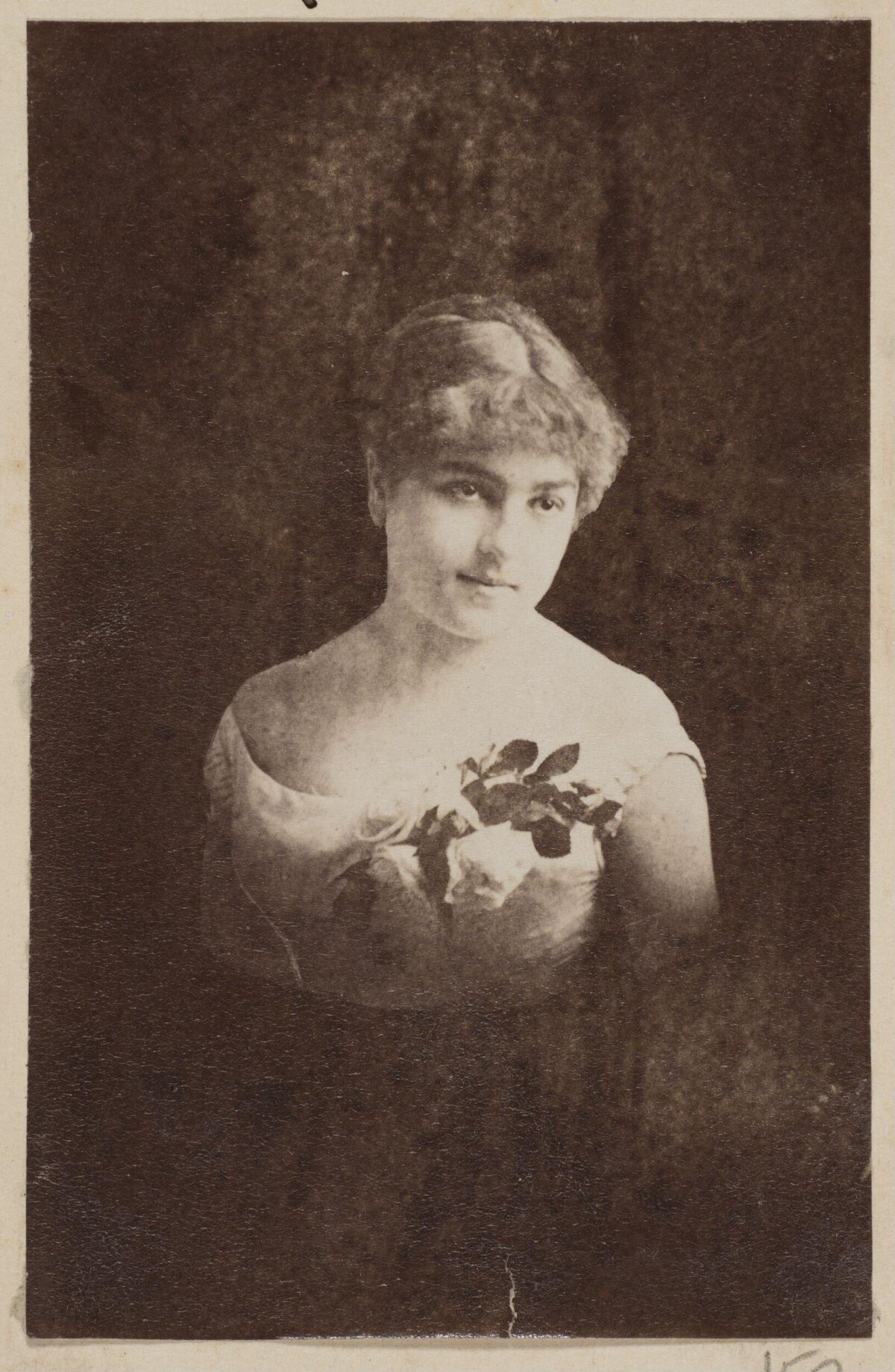 Vintage Portrait of a Young Woman