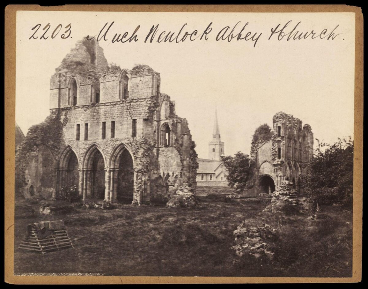 Much Wenlock Abbey Church Ruins