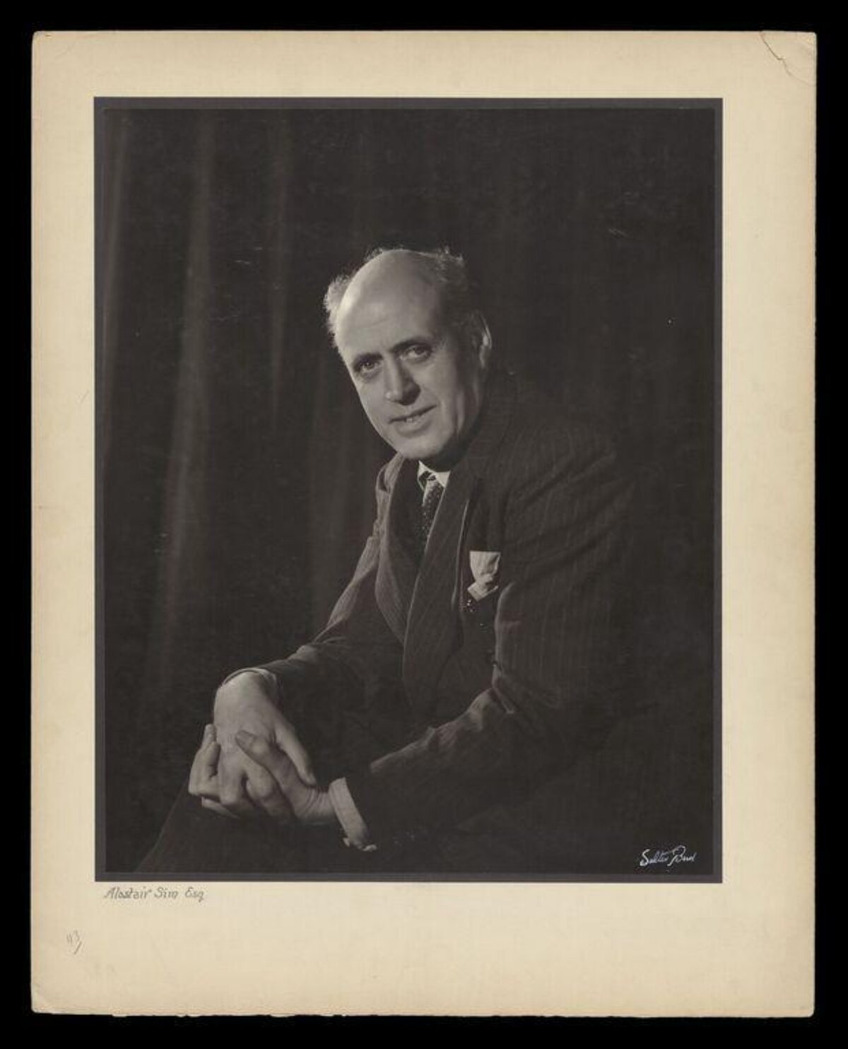 Portrait of Alastair Sim Esq