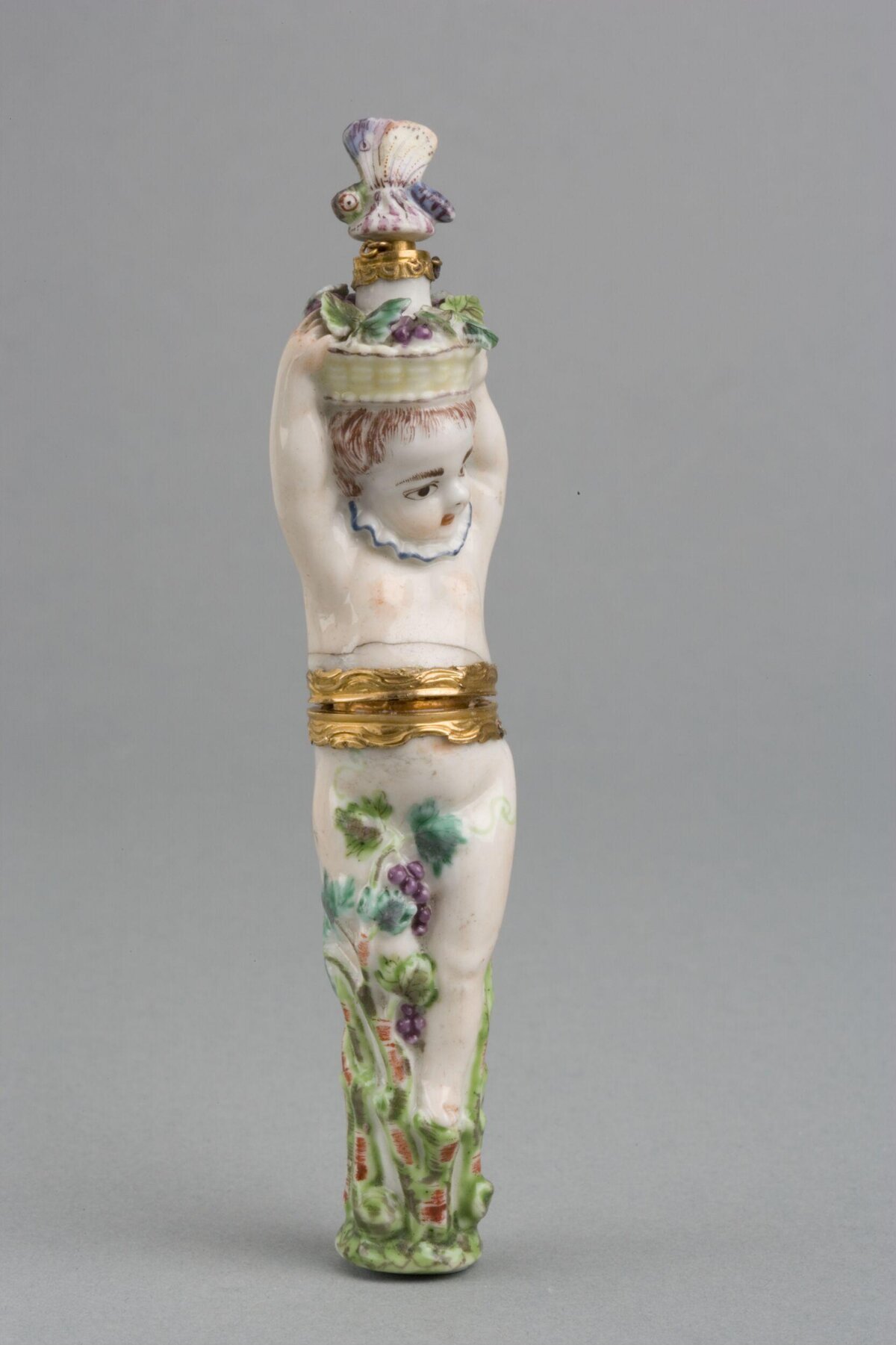 Child-Form Porcelain Perfume Bottle
