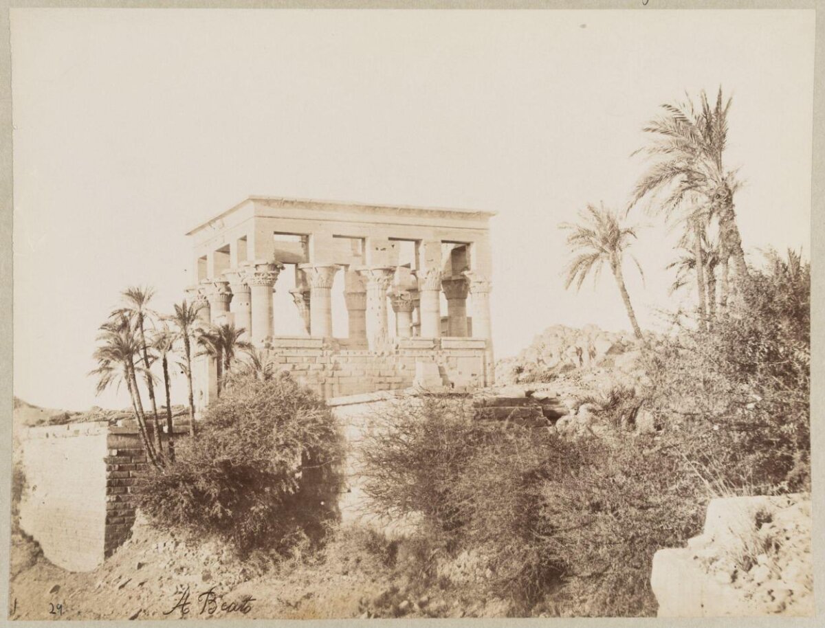 Ancient Egyptian Temple Ruin