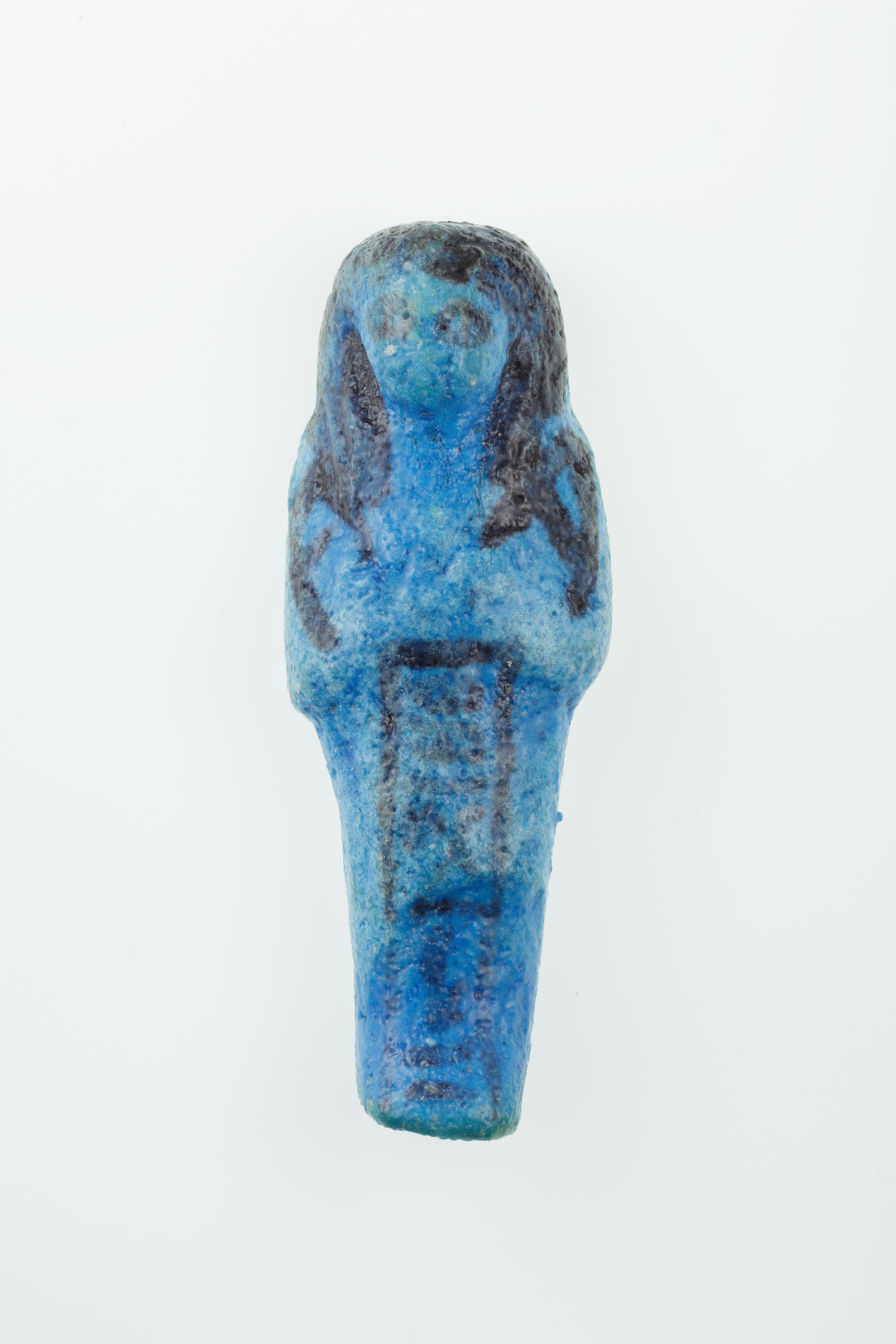 Ancient Egyptian Blue Shabti Figurine