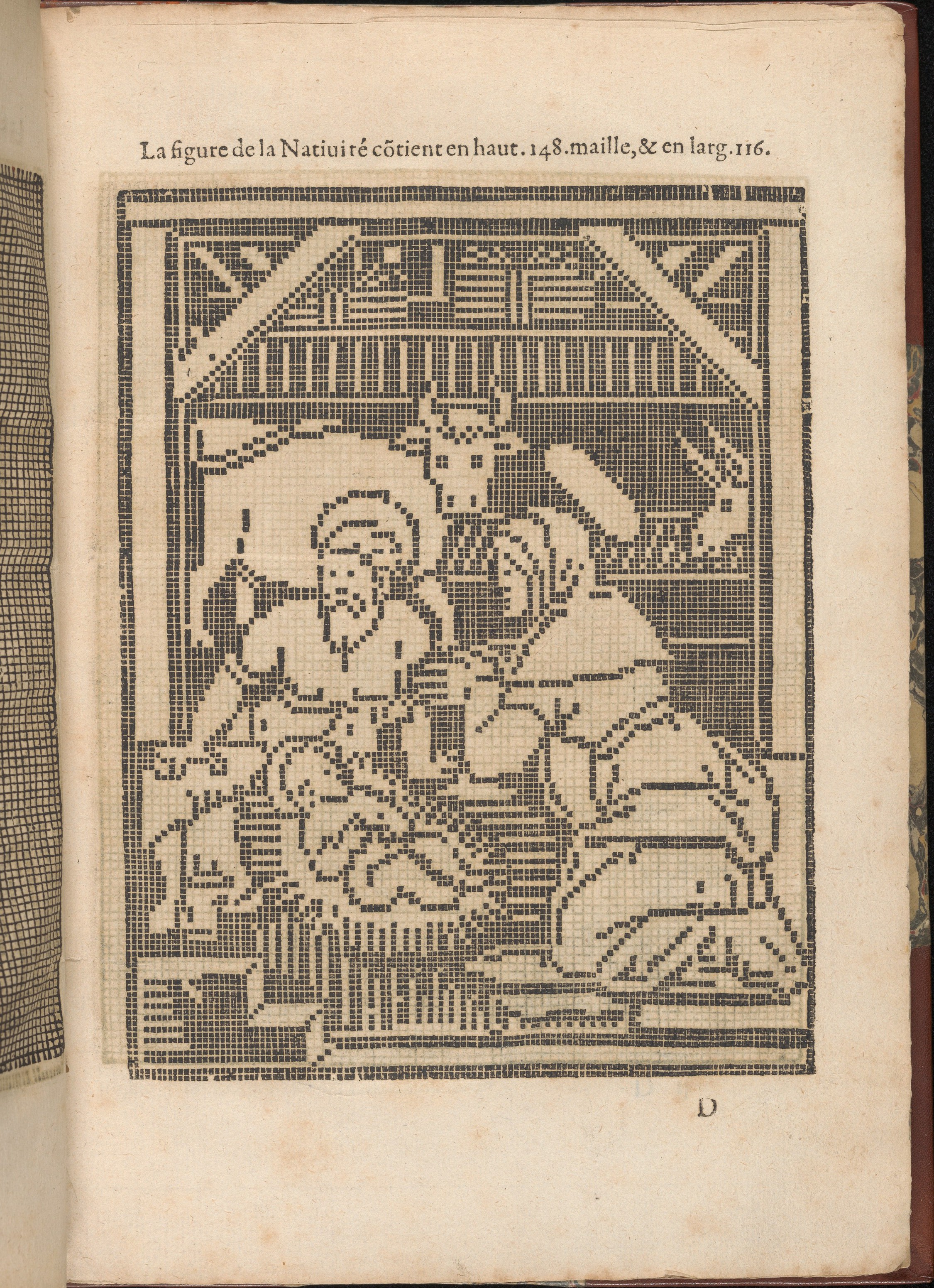 Vintage Nativity Cross Stitch Pattern