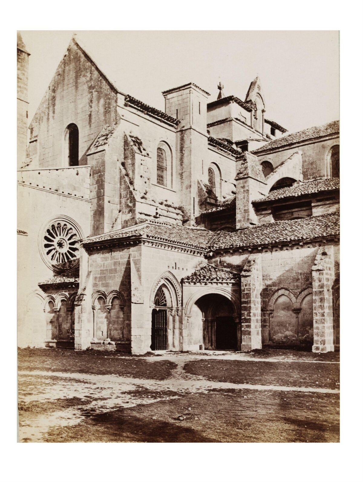 Vintage Stone Cathedral Exterior