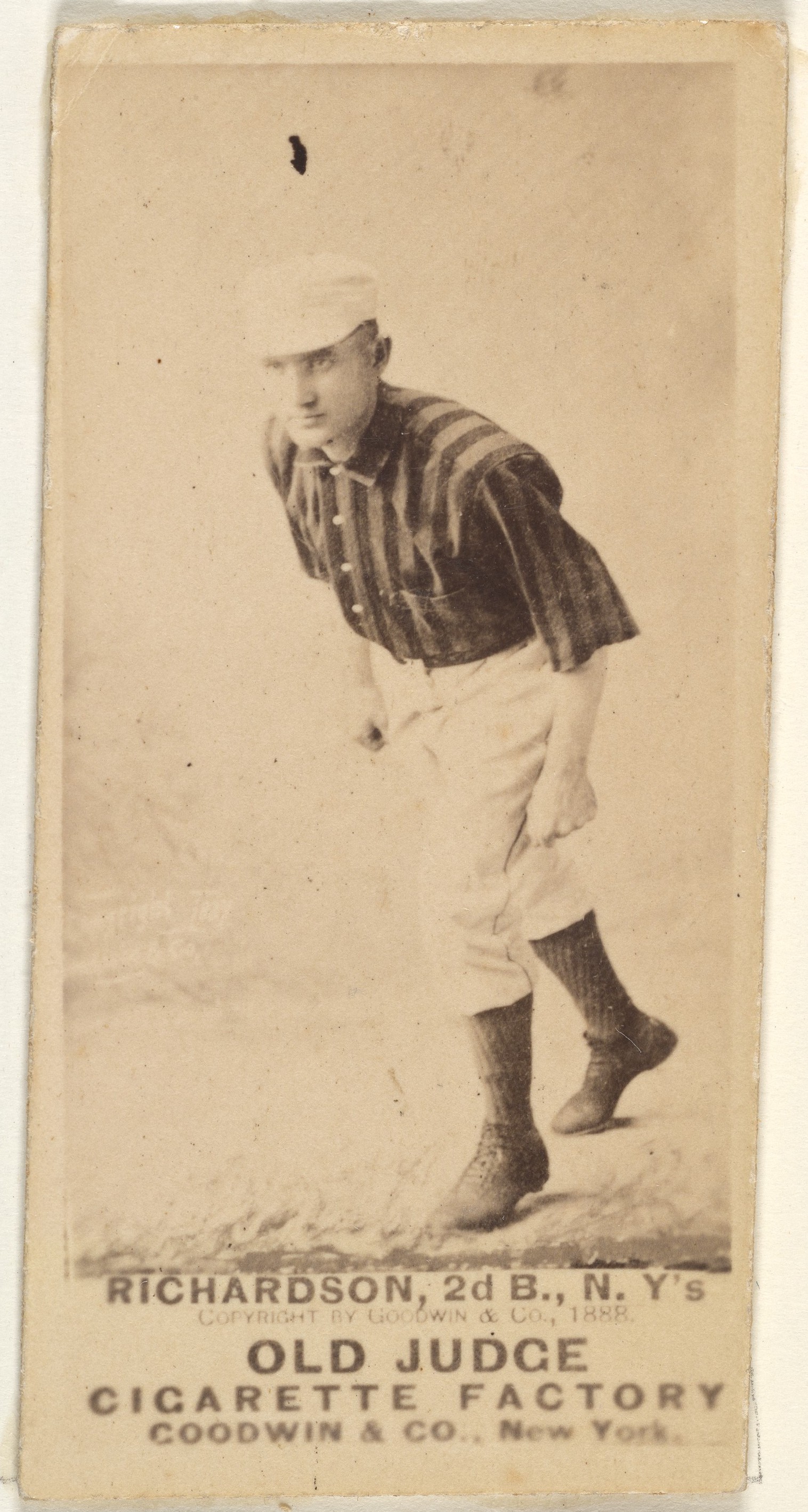 1888 Old Judge Baseball Cigarette Card