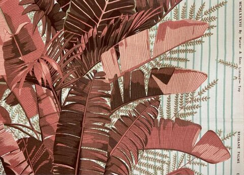 Brisbane Palms Textile Print