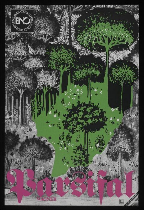 ENO Parsifal Opera Poster