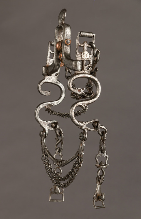 Ornate Antique Iron Horse Bit