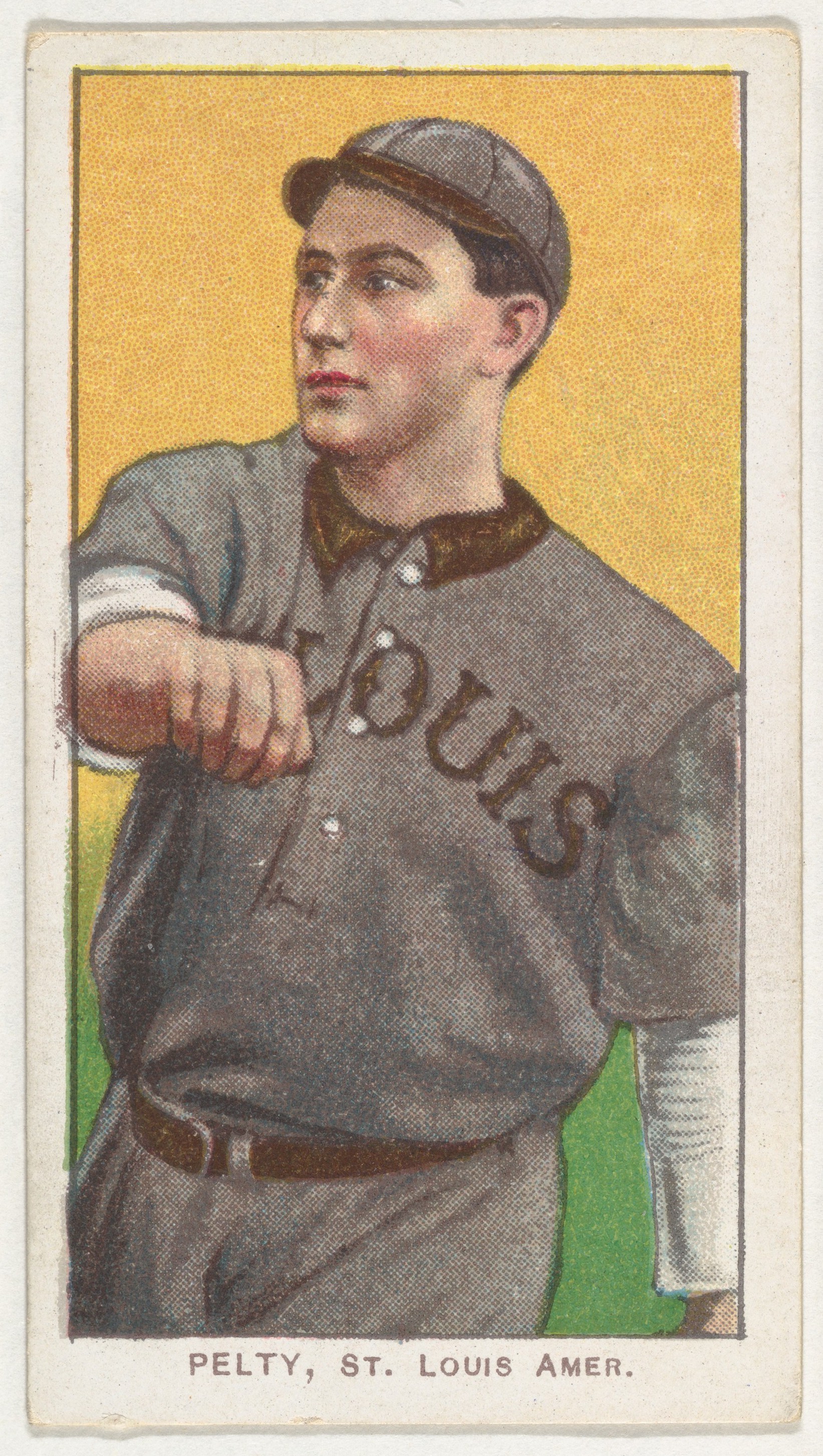 Vintage Pelty St. Louis Baseball Card