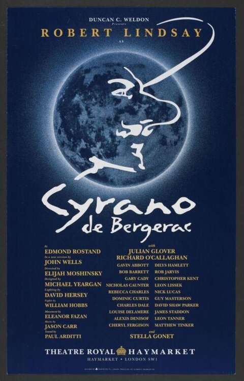 Cyrano de Bergerac Theatre Poster