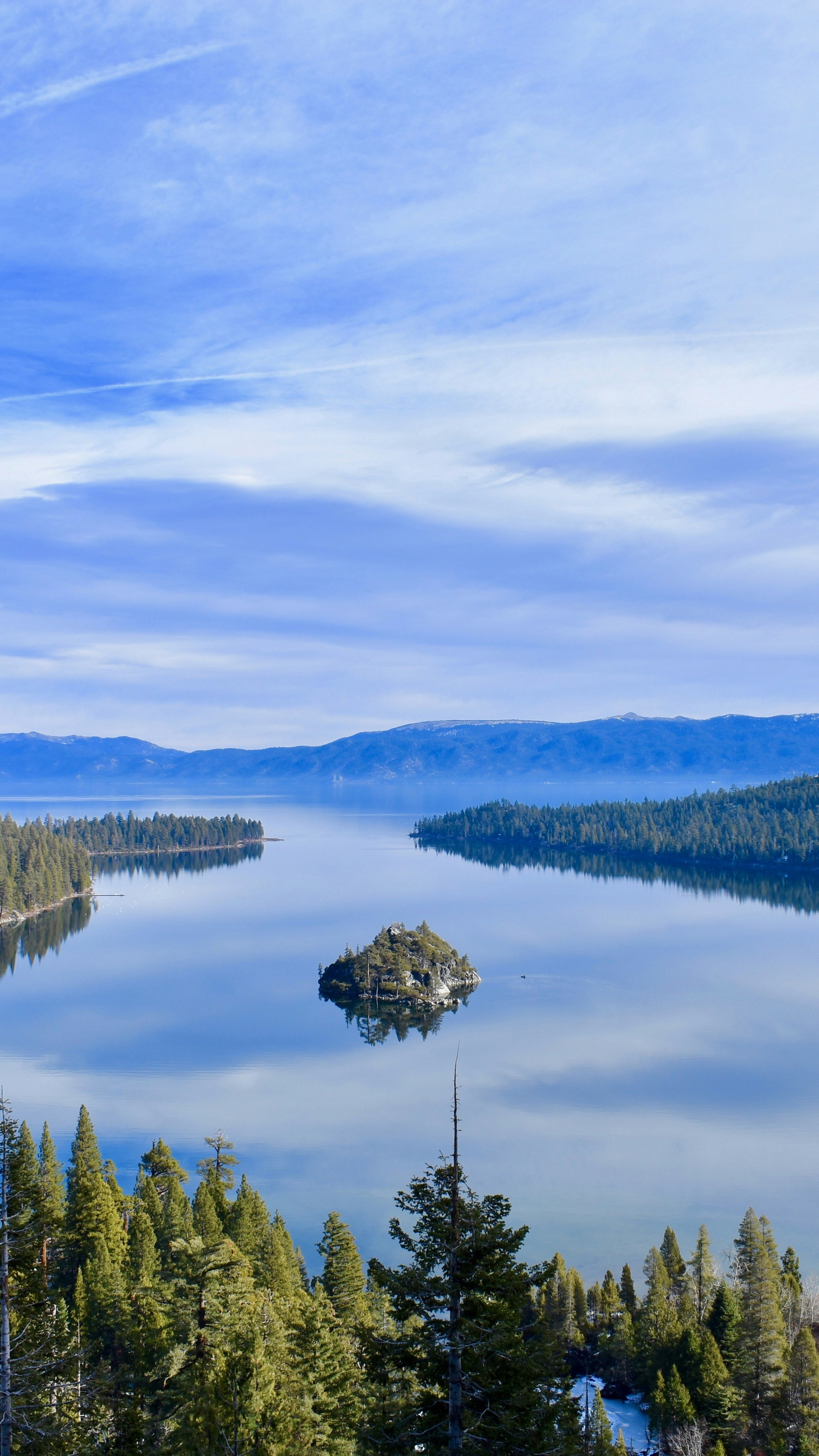 Fannette Island in Lake Tahoe