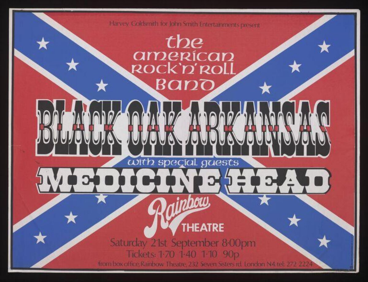 Black Oak Arkansas Concert Poster